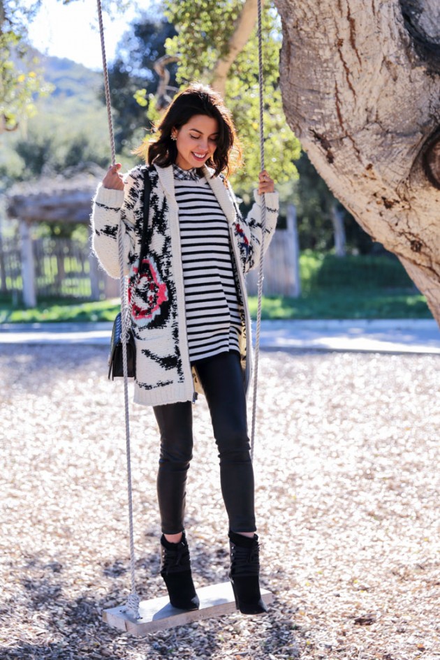 Comfortable Yet Stylish Outfit Ideas With Oversized Cardigans