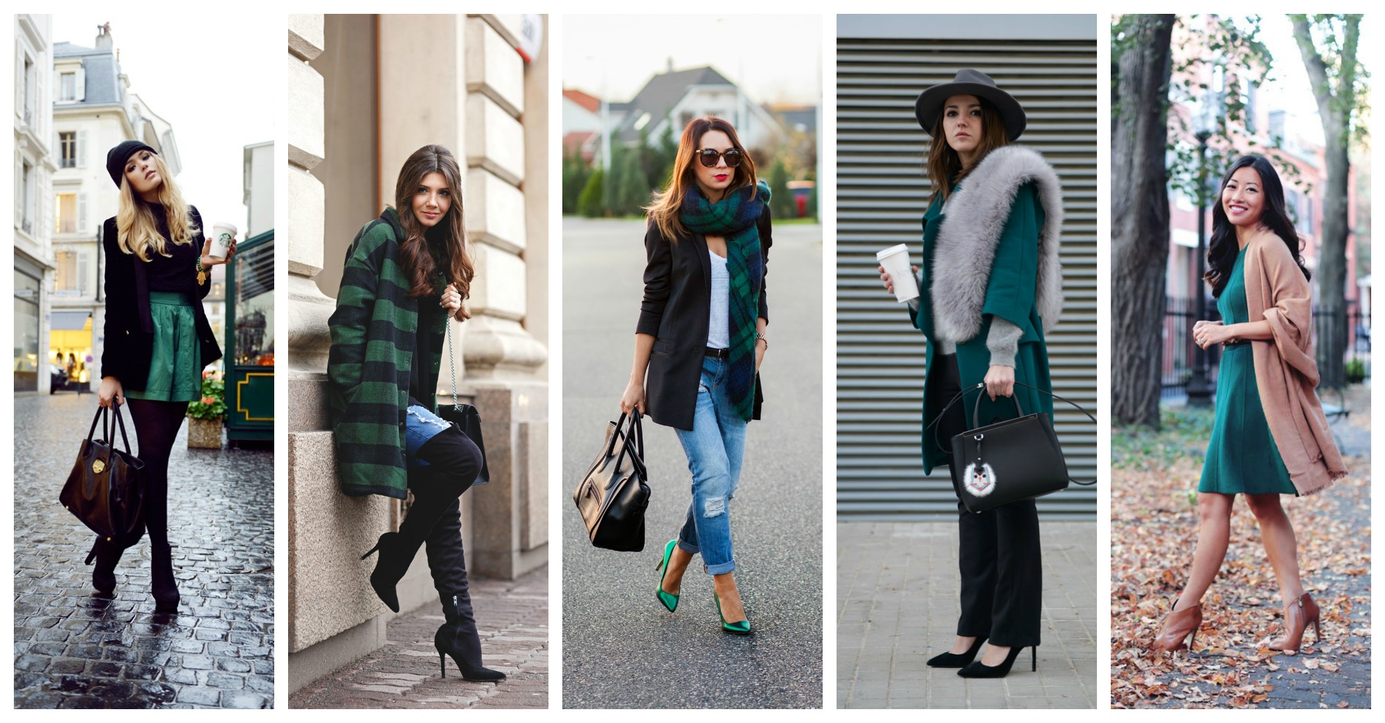 15 Ways Of How To Wear Emerald Green