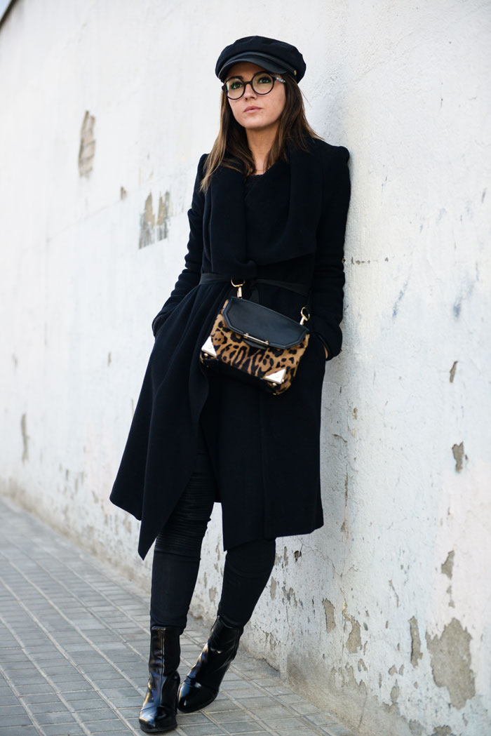 A Black Coat Is The Must-Have Piece For Every Woman's Wardrobe ...