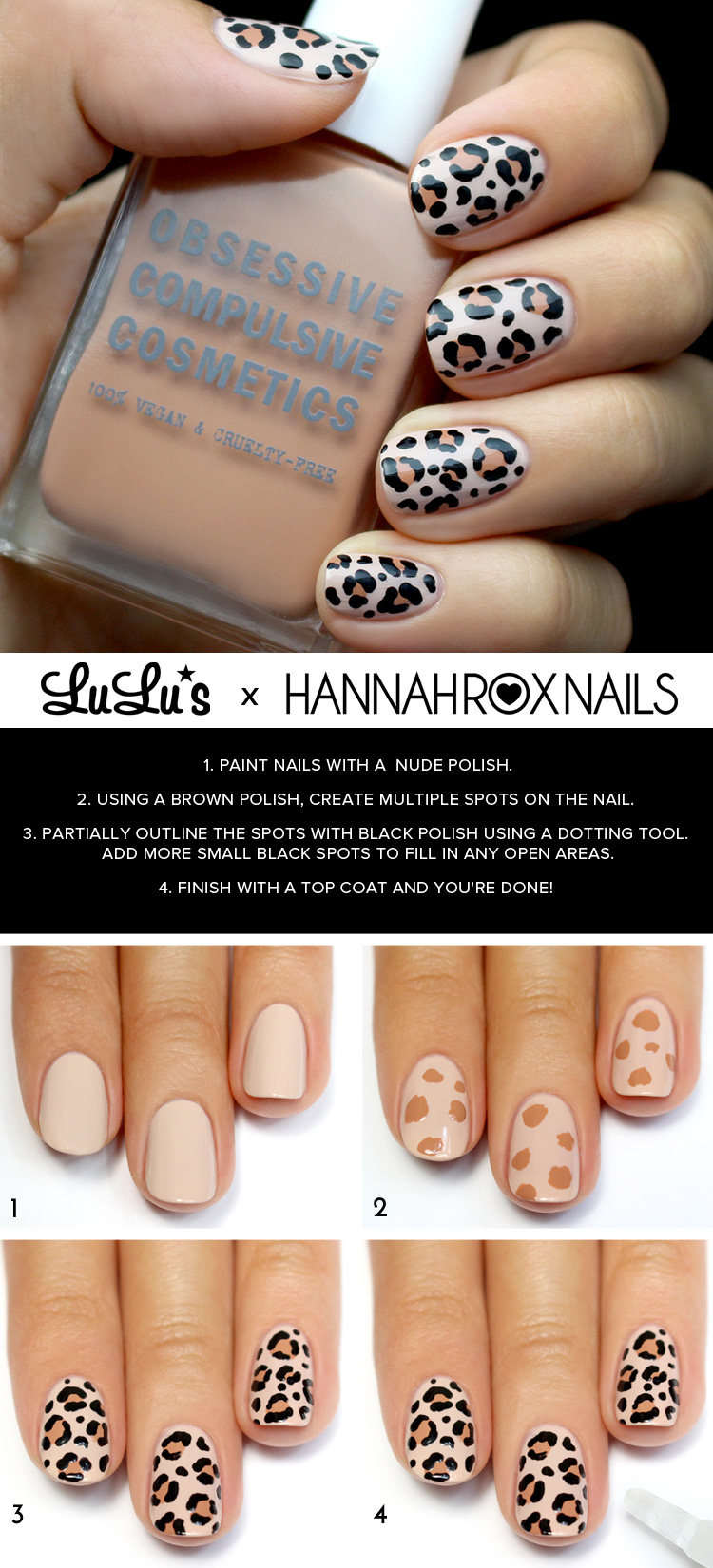 16 Unique Leopard Print Nail Art Designs + Tutorial