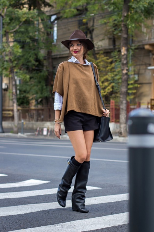 Stylish Ways Of How To Wear Shorts This Fall