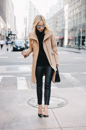 Stylish Street Style Looks With Black Leather Pants You Can Copy ...