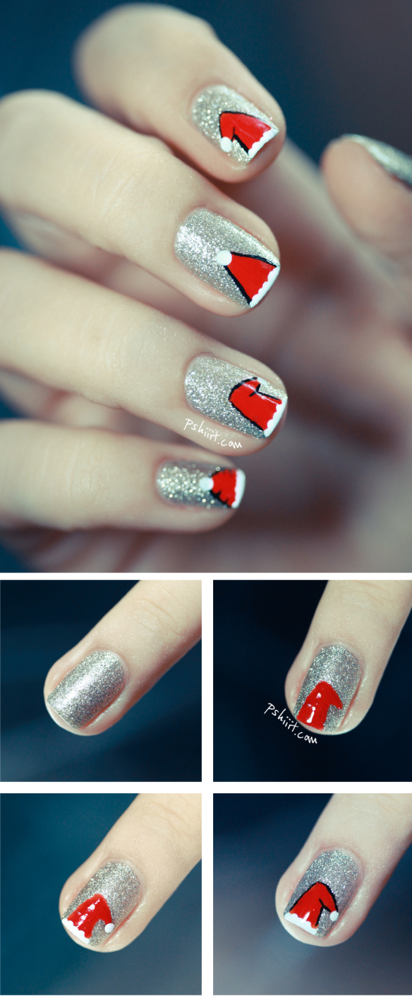 15 Fun and Easy Christmas Nail Tutorials You Need To See