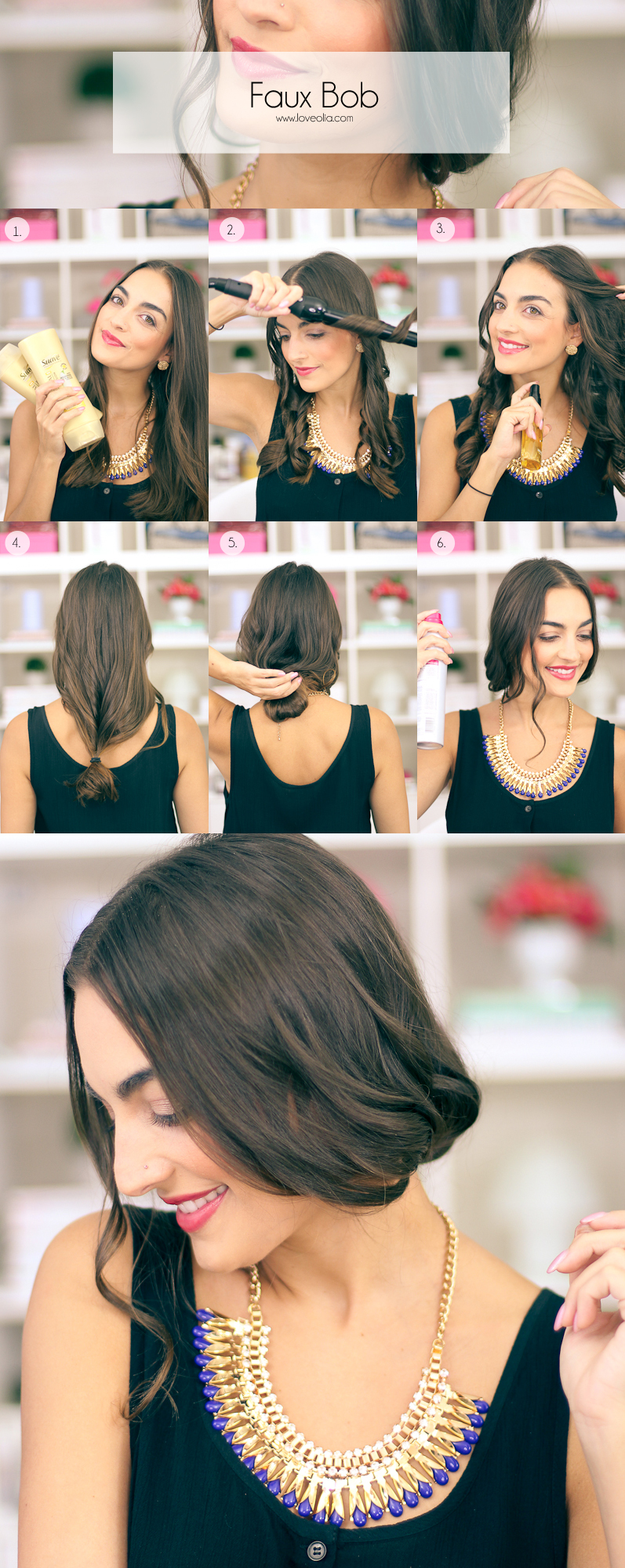 How To Do A Faux Bob   Tutorials And Celebrity Looks