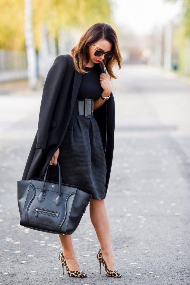A Black Coat Is The Must-Have Piece For Every Woman's Wardrobe ...