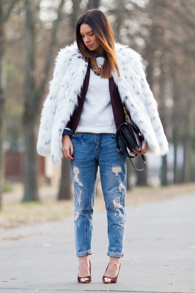 How To Make A Statement With A Faux Fur Coat This Winter