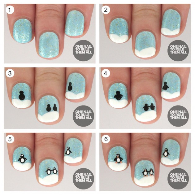 15 Fun and Easy Christmas Nail Tutorials You Need To See