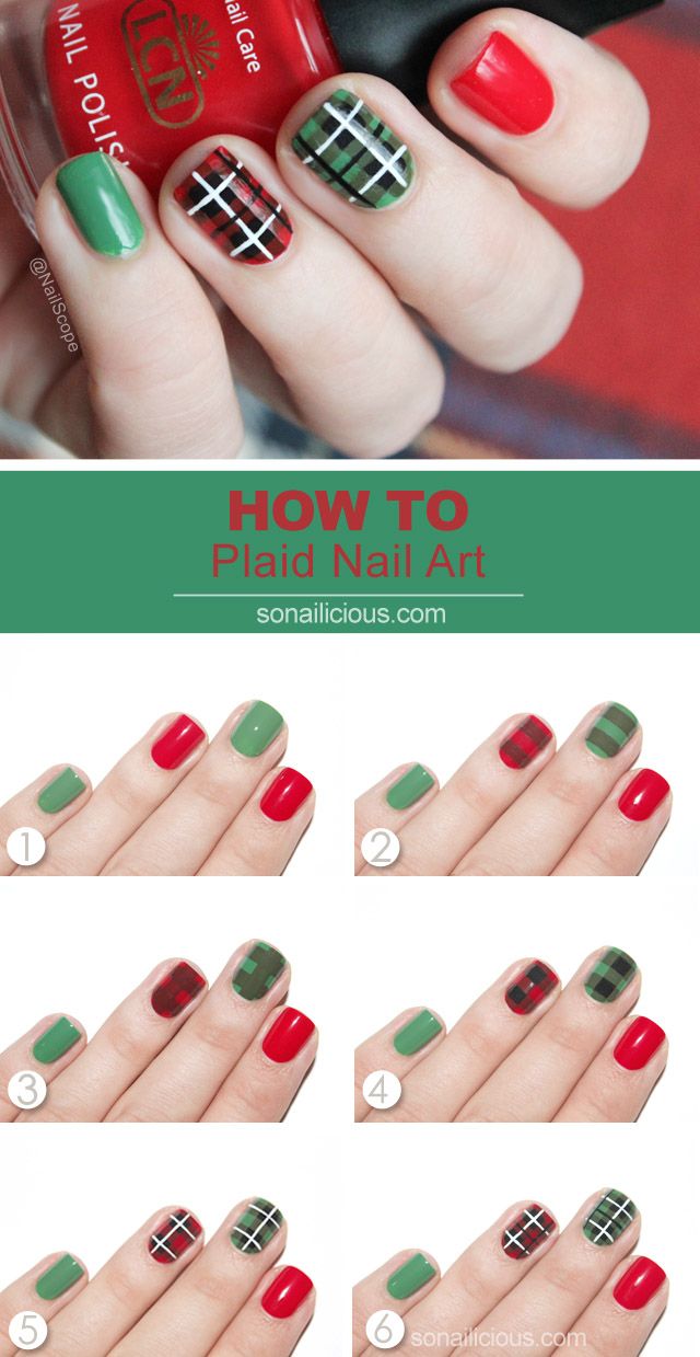 15 Fun and Easy Christmas Nail Tutorials You Need To See