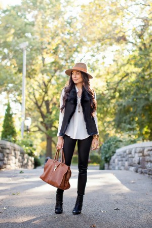 Stylish Street Style Looks With Black Leather Pants You Can Copy ...