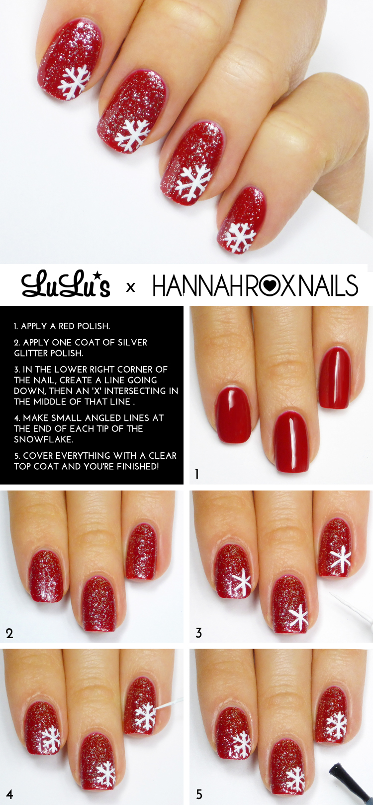 15 Fun and Easy Christmas Nail Tutorials You Need To See