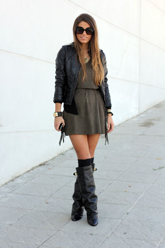 How To Pull Off The Knee High Socks Trend - fashionsy.com