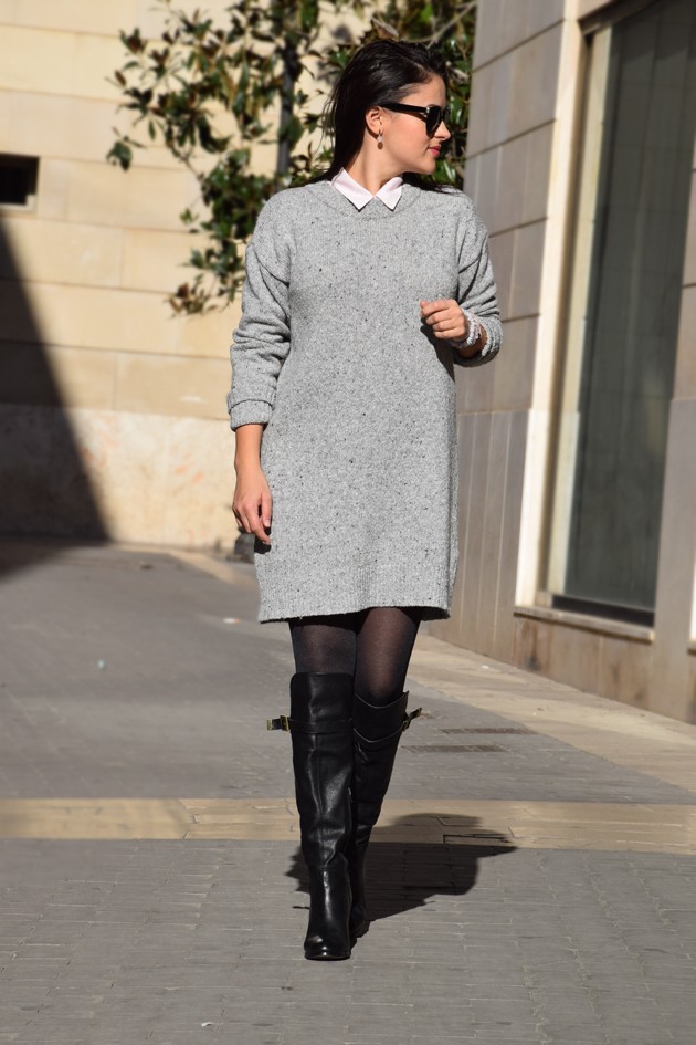 15 Ways Of How To Look Stylish In Sweater Dresses - fashionsy.com