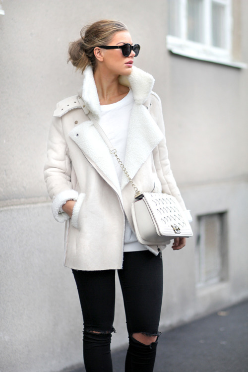Shearling Jackets Are The Must Have For The Winter Time