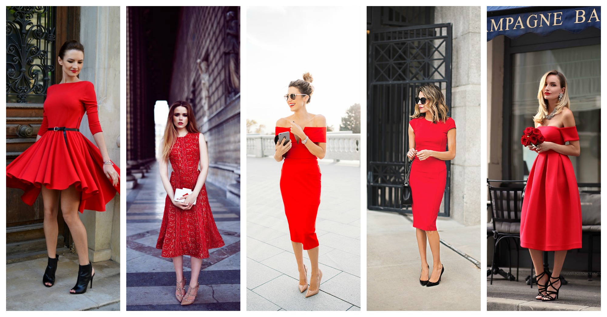Little Red Dresses To Wear To Holiday Parties - fashionsy.com