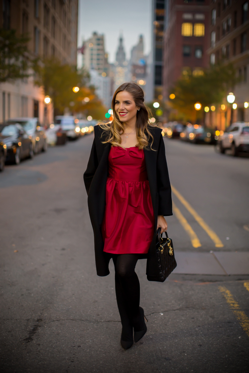 Little Red Dresses To Wear To Holiday Parties