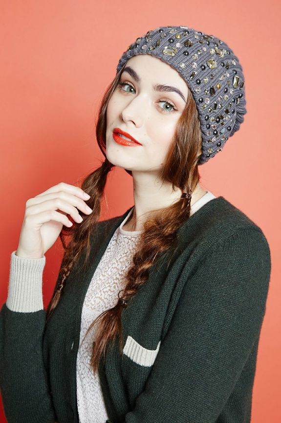 How To Wear Your Hair Under Hats This Winter