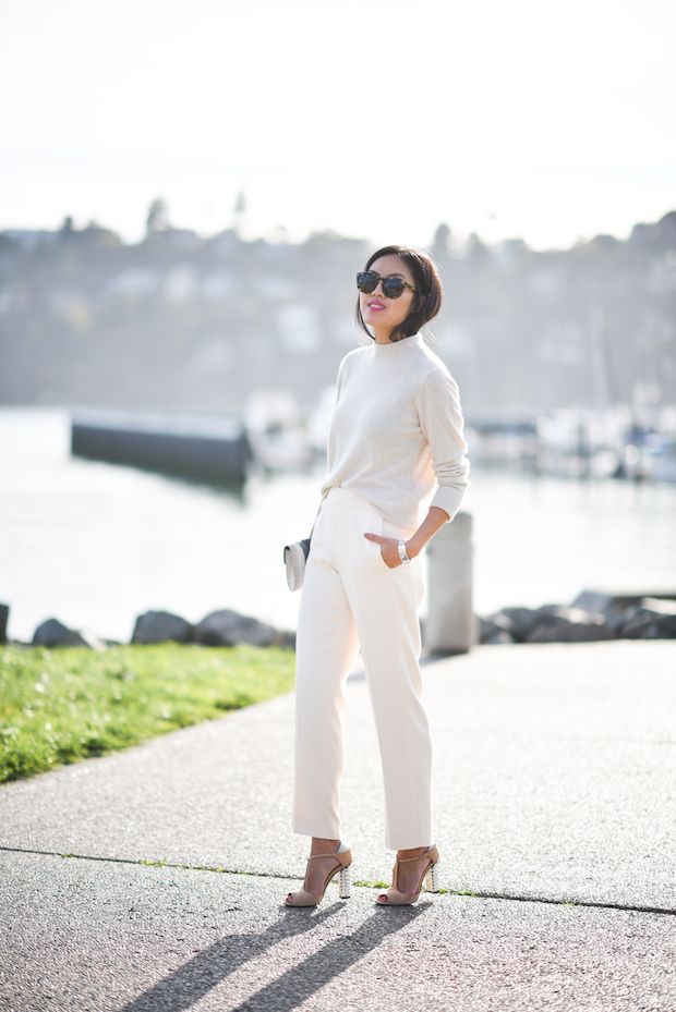 How To Pull Off The Winter White Trend