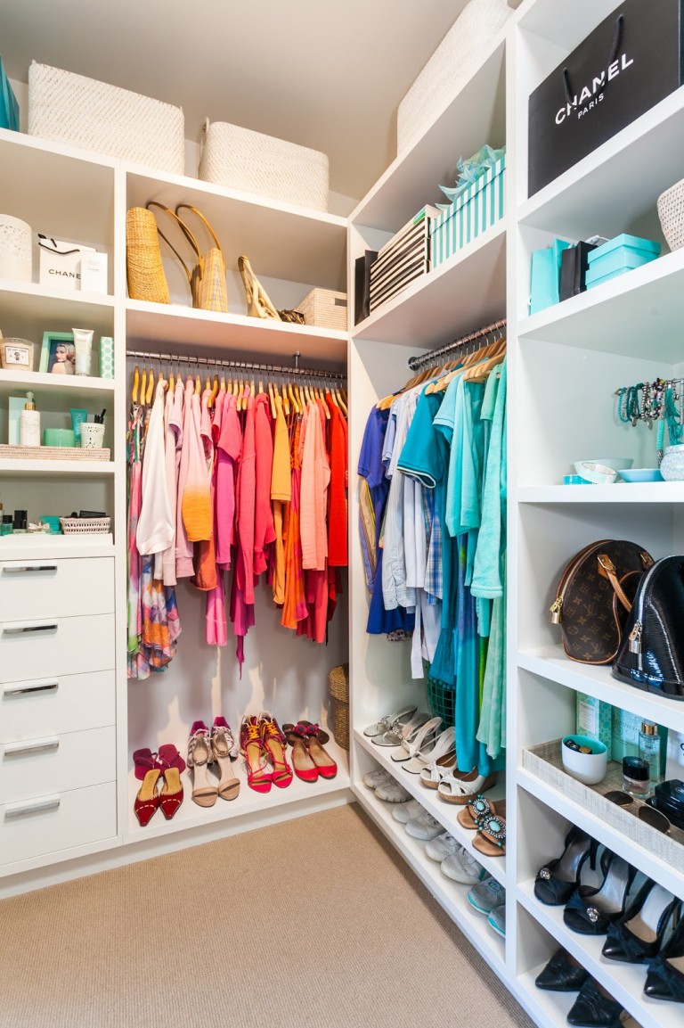 15 Walk-In Closet Ideas + Closet Organizing Tips - fashionsy.com