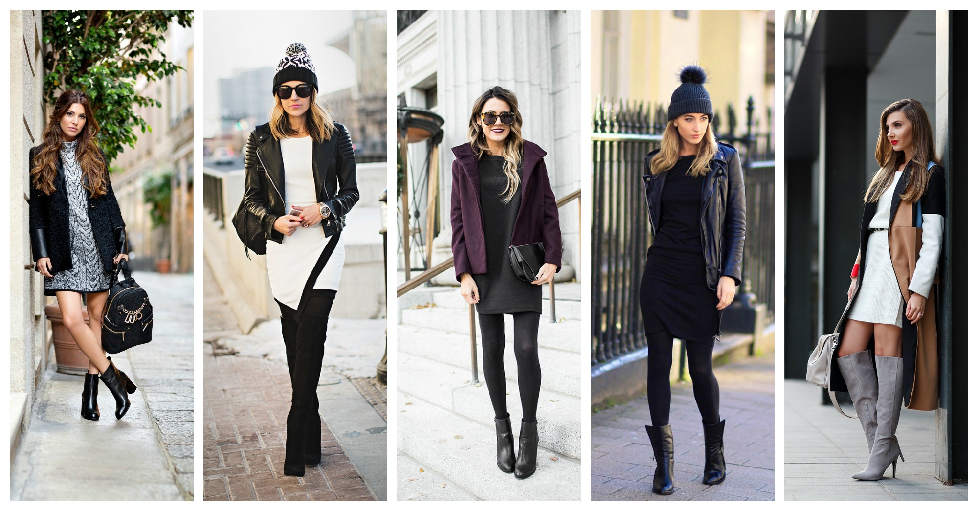 15 Stylish Ways To Wear Winter Dresses - fashionsy.com