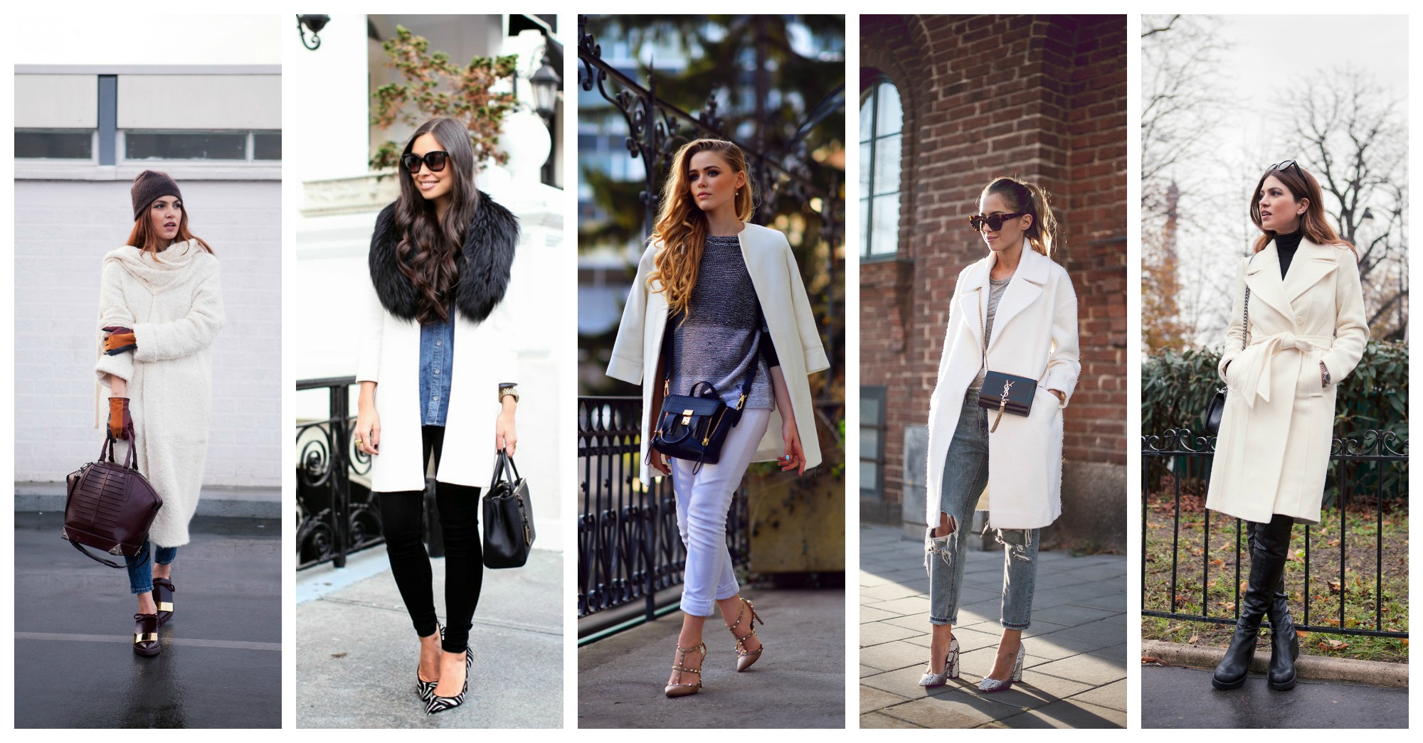 Outfit Ideas With White Coats To Fall In Love With - fashionsy.com