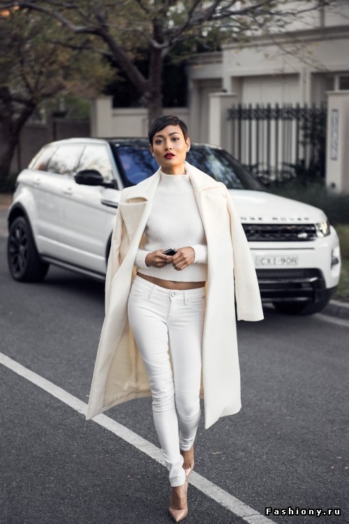 How To Pull Off The Winter White Trend