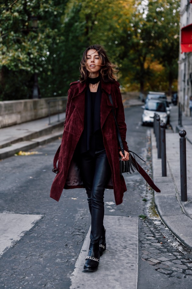 Burgundy Coat Outfit Online Sale, UP TO 67% OFF
