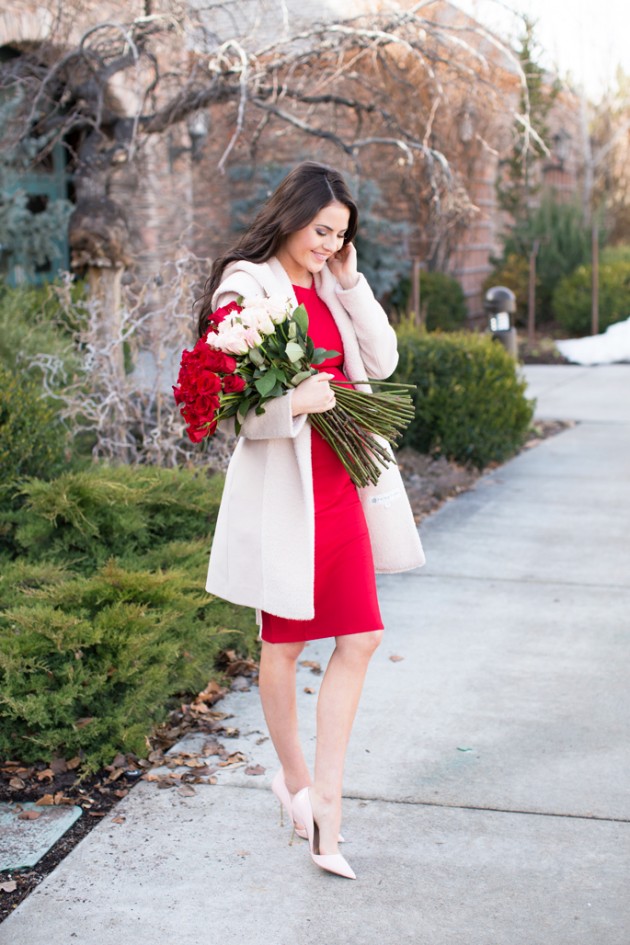 Stylish Red And Pink Valentines Day Outfits You Can Copy