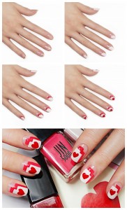 Step-by-Step Valentine's Day Nail Tutorials You Can Copy - fashionsy.com