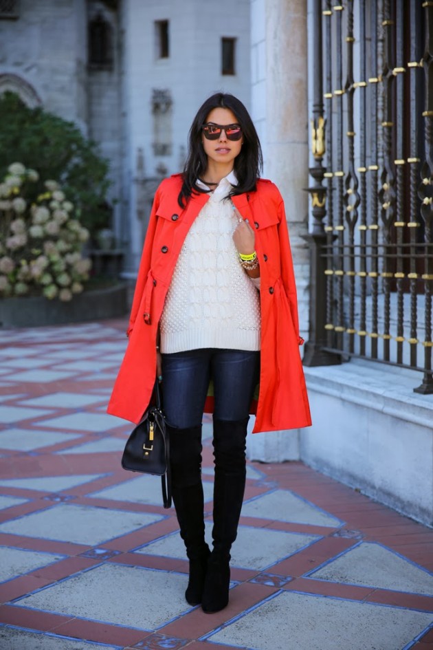 18 Ways Of How To Wear Collarless Coats