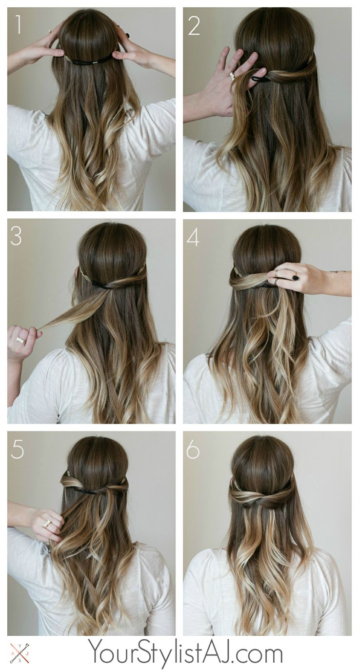 15 Super Easy Half-Up Hairstyle Tutorials You Have To Try - fashionsy.com
