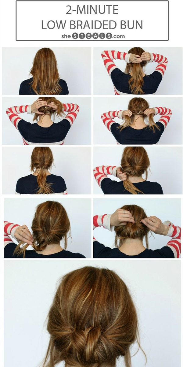 Low Bun Hair Tutorials And Celebrity Looks