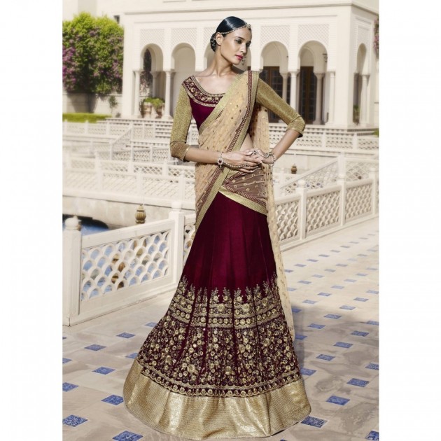 10 Beautiful and Gorgeous Bridal Lehengas at Lashkaraa.com