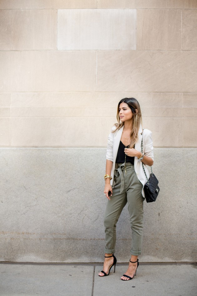 7 Ways to Wear Paper Bag Waist Pants