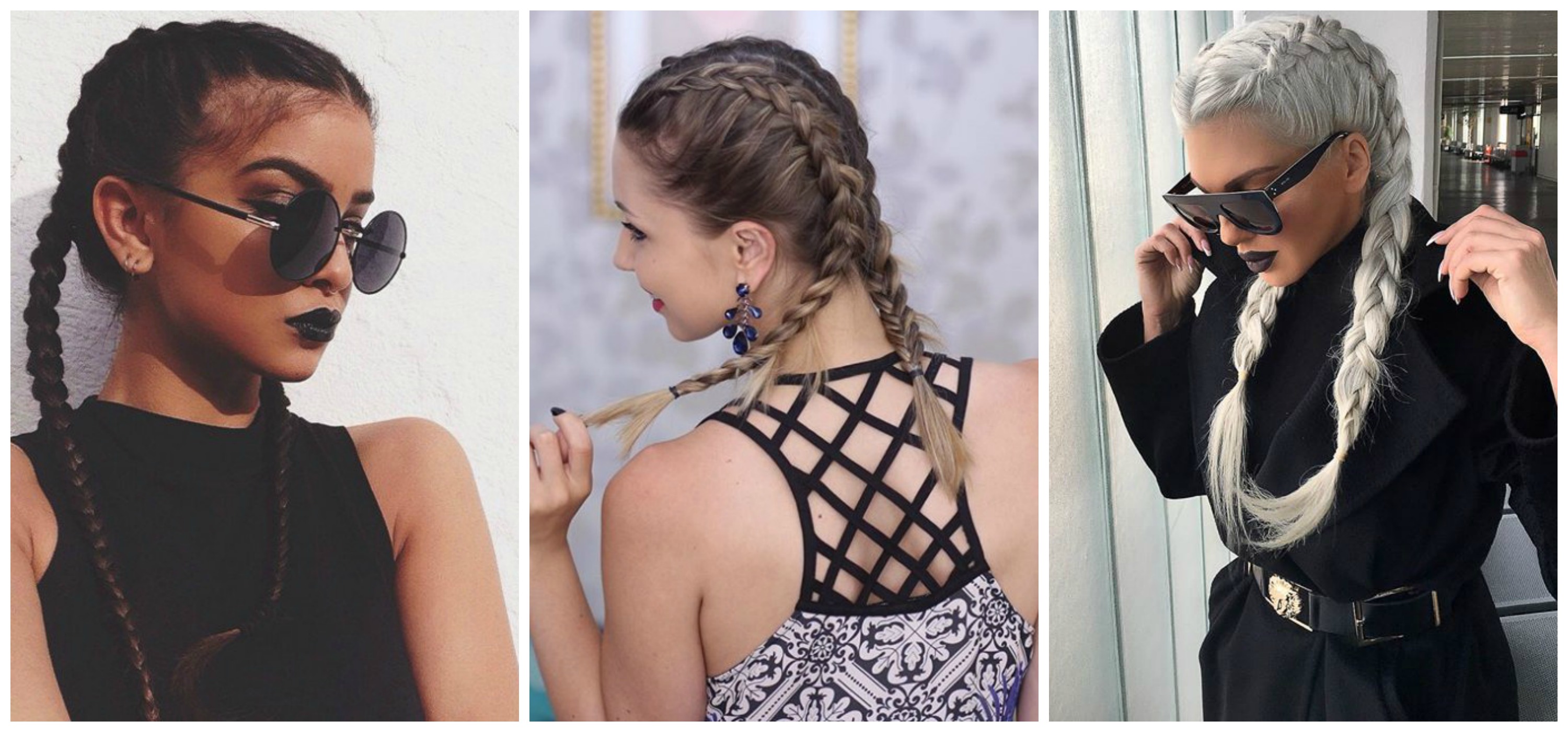 The Boxer Braid (aka Double French Braid): A How-To - Coveteur: Inside  Closets, Fashion, Beauty, Health, and Travel