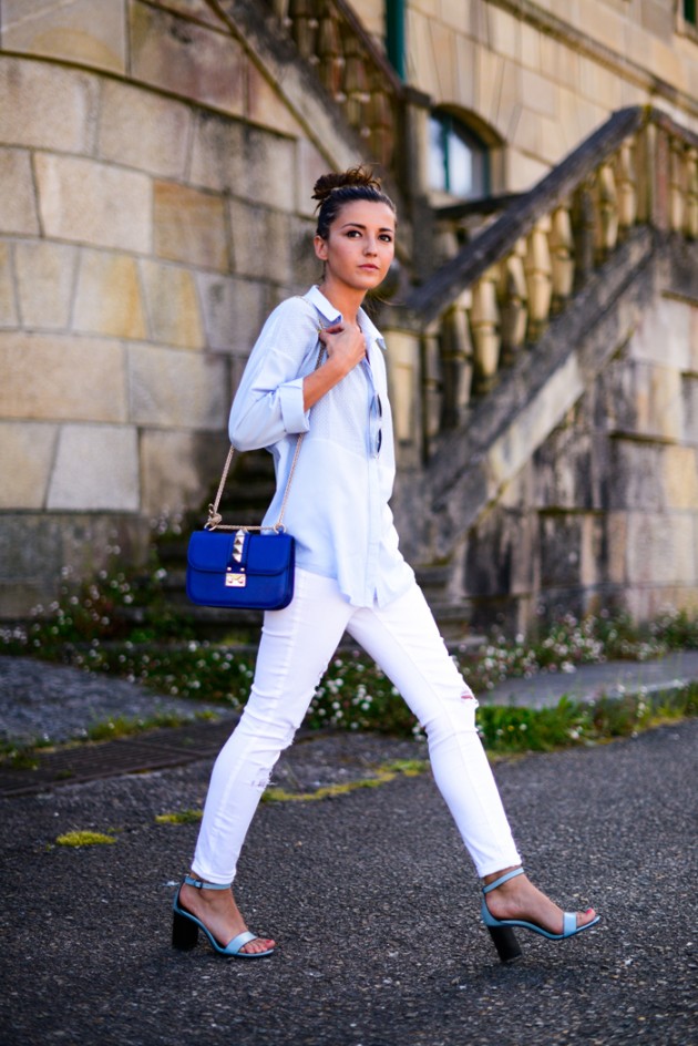 16 Serenity Blue Outfit Ideas To Copy This Spring