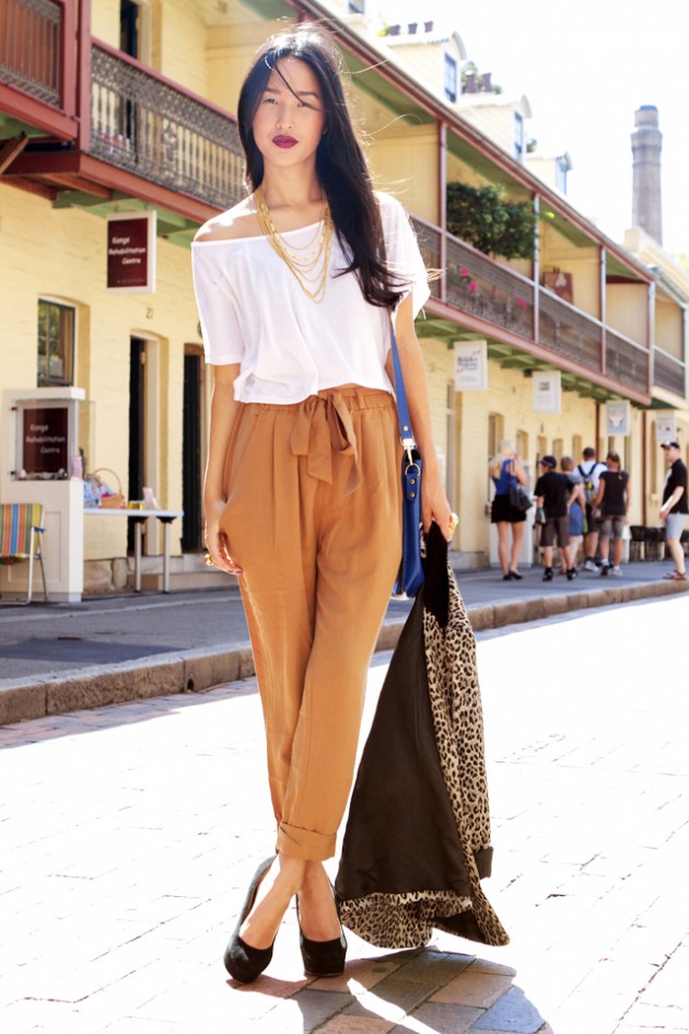 How To Pull Off The Paperbag Waist Trend