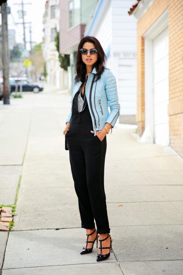 Must See Spring Outfit Ideas With Leather Jackets