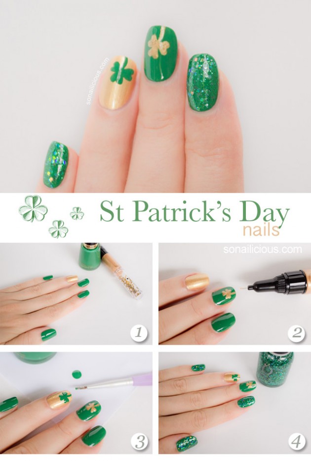 Fun St. Patricks Day Nail Designs And Tutorials You Need To See