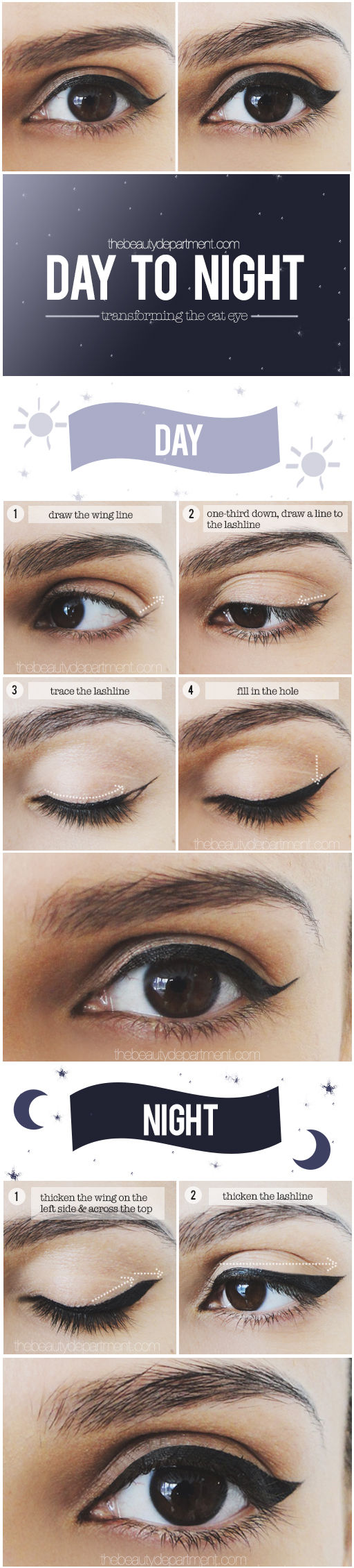 Great Day To Night Makeup Tutorials You Should Not Miss