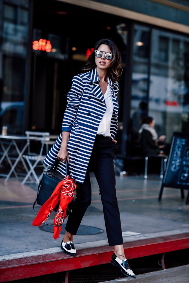 Stripes Are The Must Have For The Spring Time