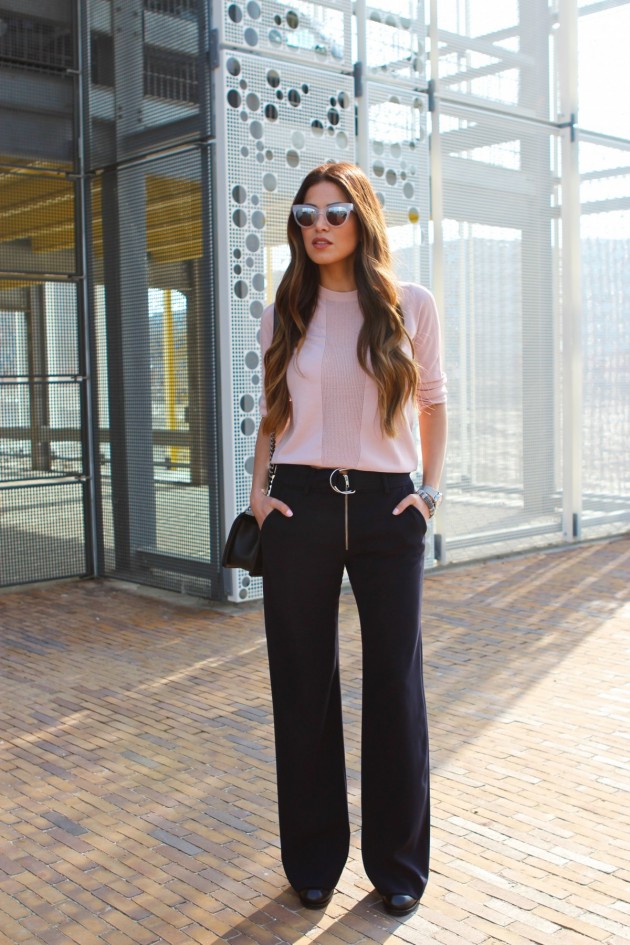 Fashion Tips Of How To Wear Wide Leg Pants