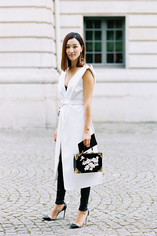 How To Wear Sleeveless Coats This Spring