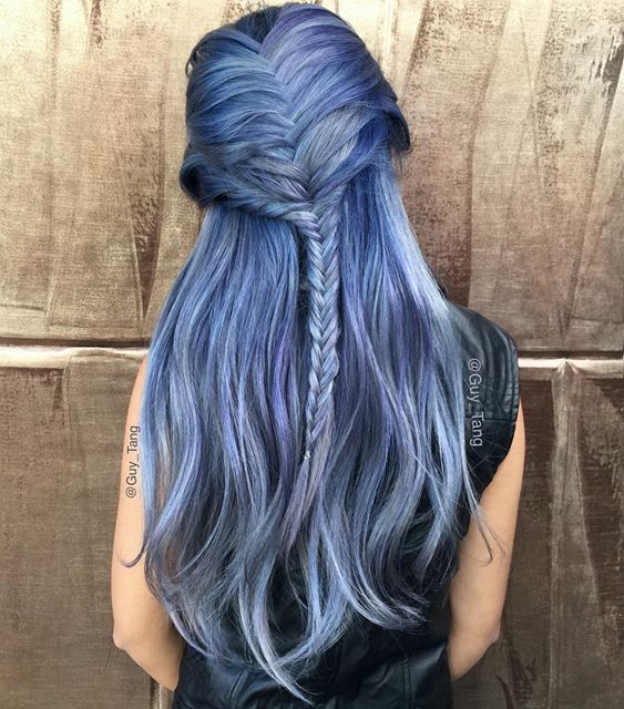 Denim Hair Is The Latest Hair Color Trend You Need To Try