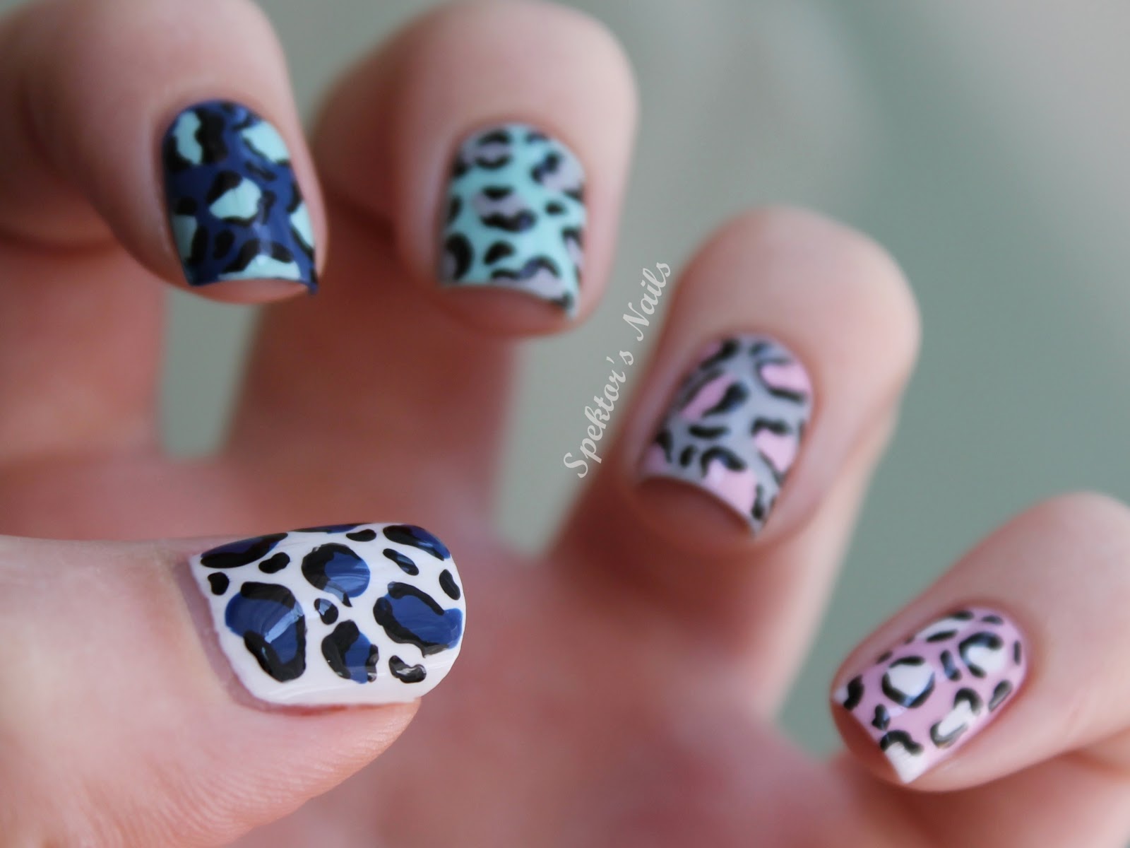 20 Fun And Colorful Leopard Nail Designs You Will Love To Copy ...