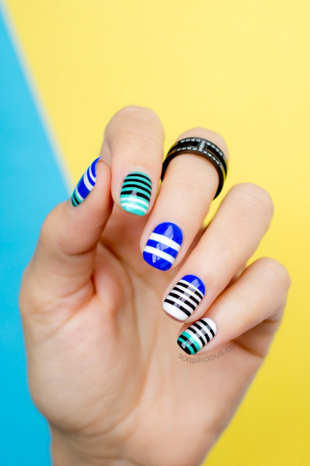 17 Striped Nail Designs You Should Not Miss