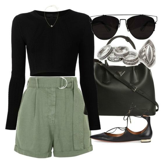 Best Polyvore Combos With Lace Up Flats You Have Ever Seen