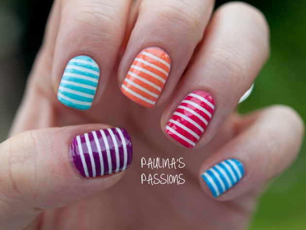 17 Striped Nail Designs You Should Not Miss