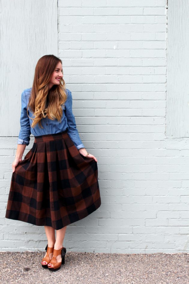 11 DIY Midi Skirts You Can Whip Up In No Time