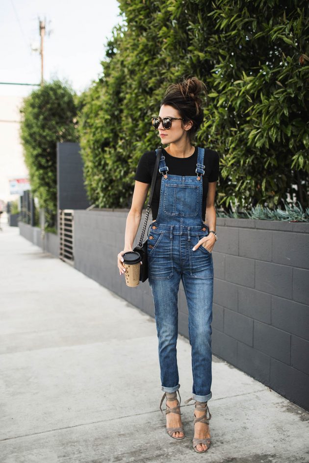 How To Wear Your Favorite Denim Overalls This Season