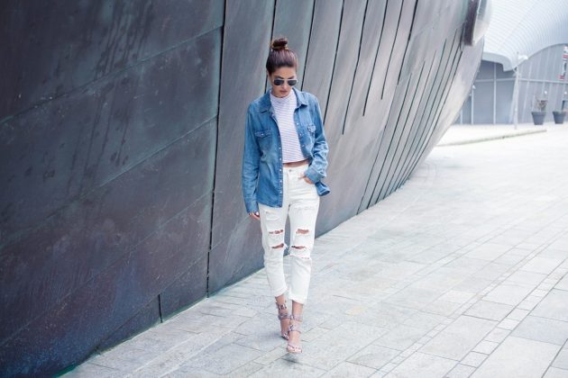 White Ripped Jeans   The Most Popular Jeans For This Season
